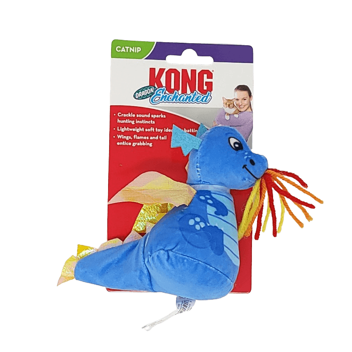 Jouet pour chat KONG Jouet Licorne en Peluche Enchanted Buzzy Unicorn