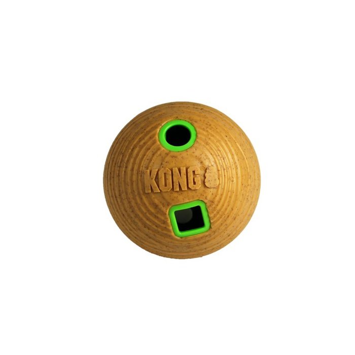 kong jouet interactif Balle distributrice de gâteries Kong Bamboo Feeder