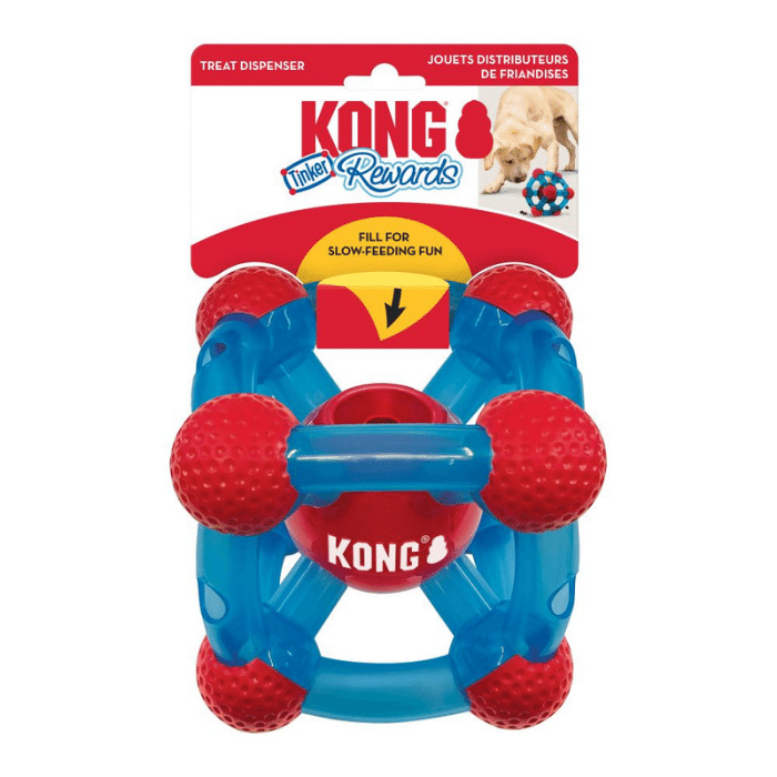kong jouet interactif Jouet distributeur de gâteries Kong Reward Tinker
