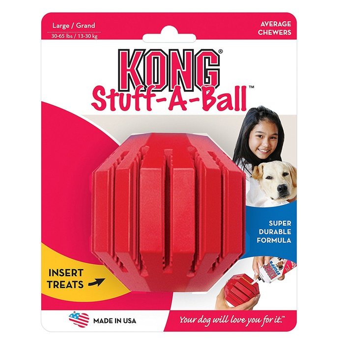 kong jouets pour chien Balle distributrice de fiandises Kong Stuff a Ball