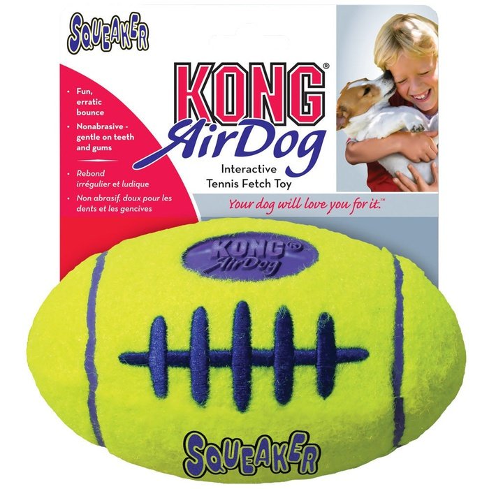 kong jouets pour chien Ballon de football Kong air dog