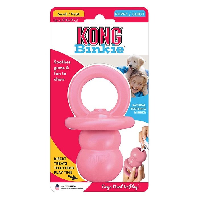 kong jouets pour chien Jouet pour chiot Suce Kong Binkie