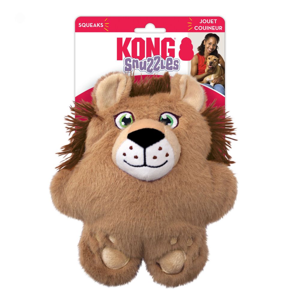 kong jouets pour chien Lion Kong Snuzzles