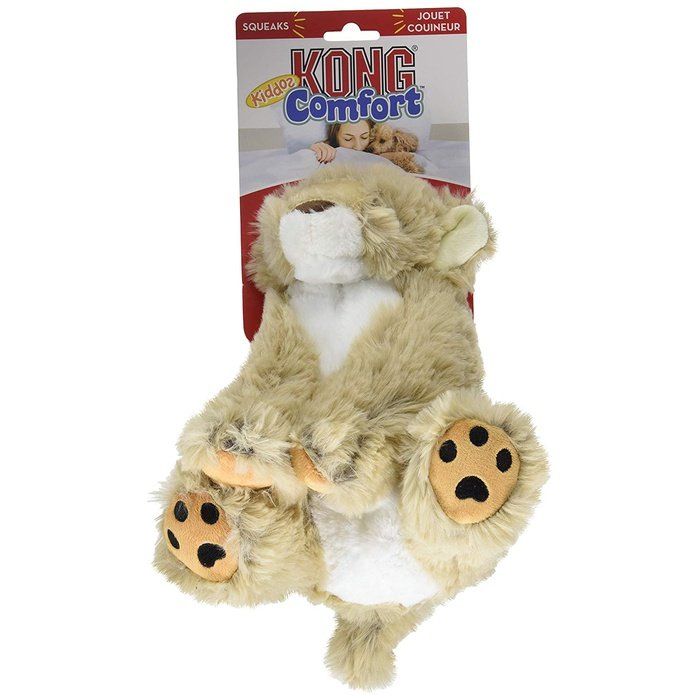kong peluche Kong Comfort Kiddos Lion jouet pour chien