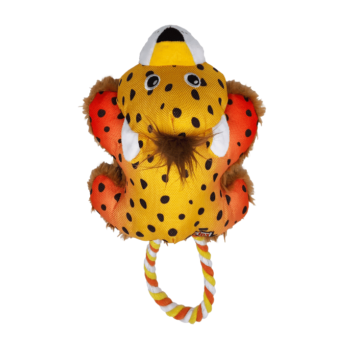 kong peluche Peluche Kong cozie tuggz - Cheetah