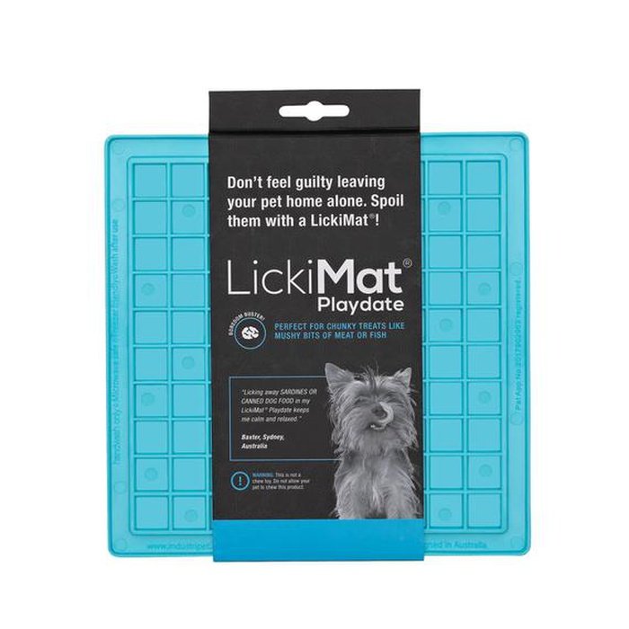 LickiMat jouet interactif Tapis LickiMat Playdate  - couleur aléatoire