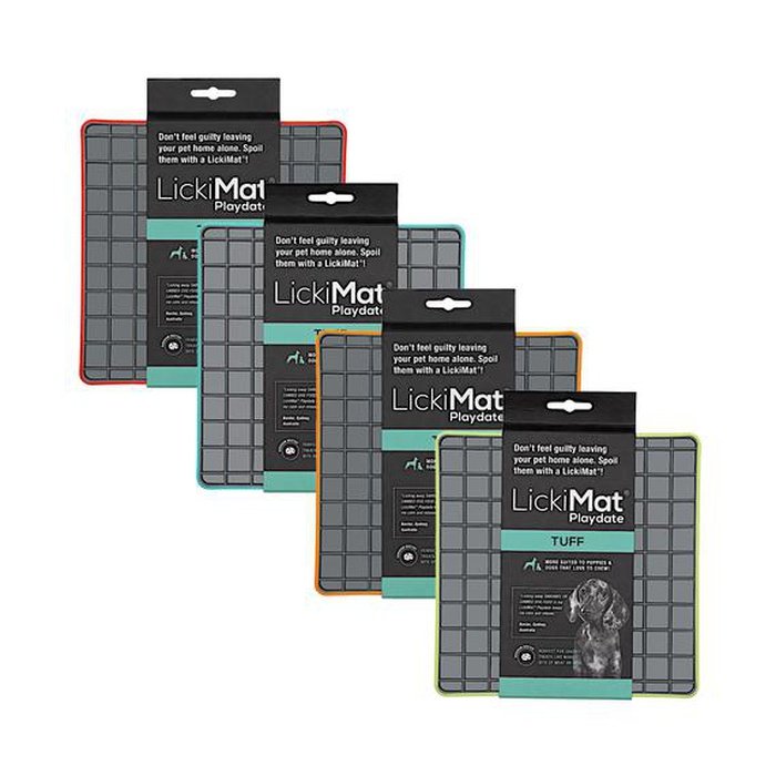 LickiMat jouet interactif Tapis LickiMat Playdate Tuff - couleur aléatoire