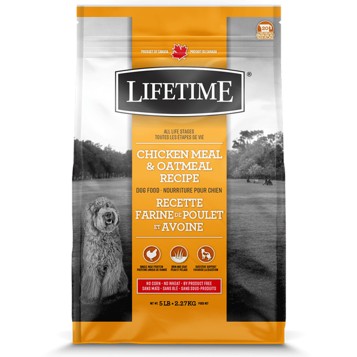 Lifetime nourriture Nourriture pour chiens Lifetime Poulet & Avoine
