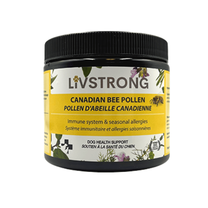 Live Well supplément Supplément Pollen d&#39;abeille Canadien