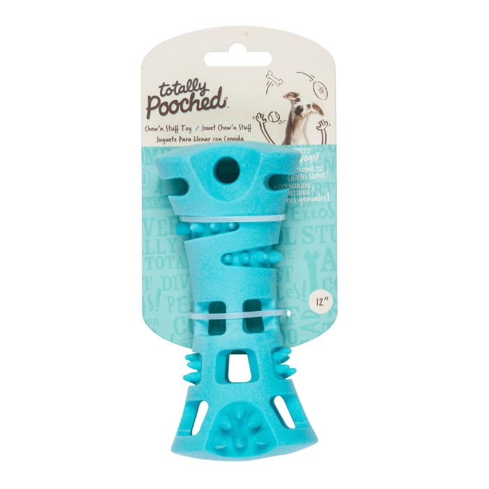 Messy Mutts jouets pour chien Jouet Chew&#39;n Suff de Totally Pooched, 6&#39;&#39;