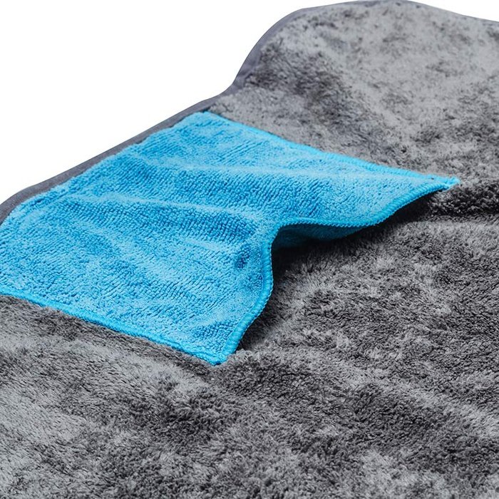 Messy Mutts tapis absorbant Tapis de séchage et serviette en microfibre avec poches pour les mains, moyen 36 "x 24"