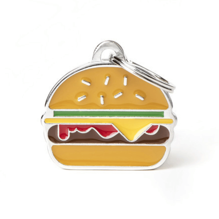 MyFamily medaille Médaille pour chiens - Burger