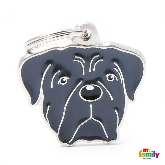 MyFamily medaille Médaille pour chiens - Cane Corso