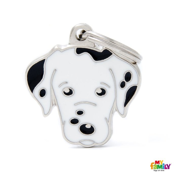 MyFamily medaille Médaille pour chiens - Friends Dalmatien