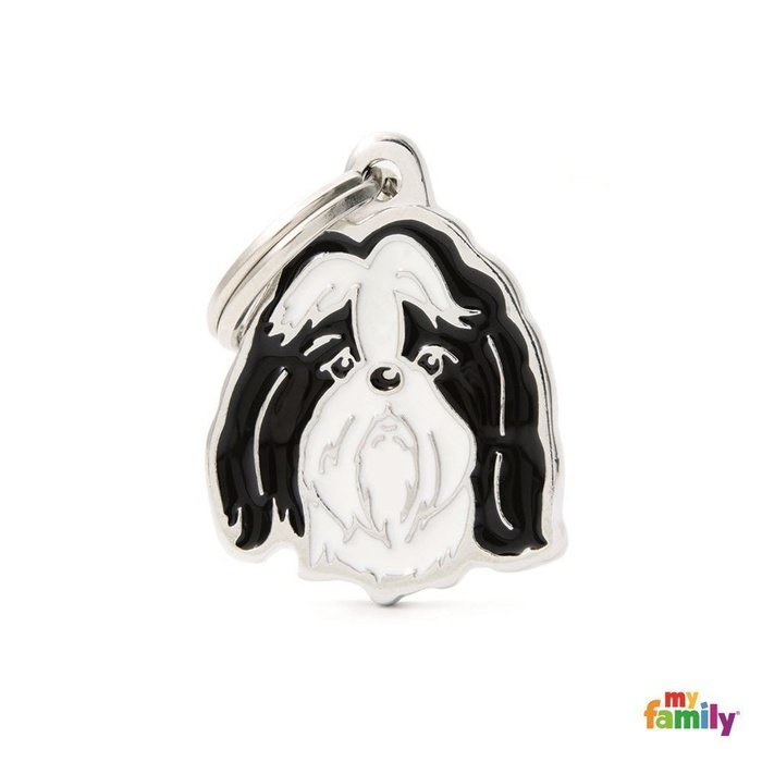 MyFamily medaille Médaille pour chiens - Friends Shih Tzu