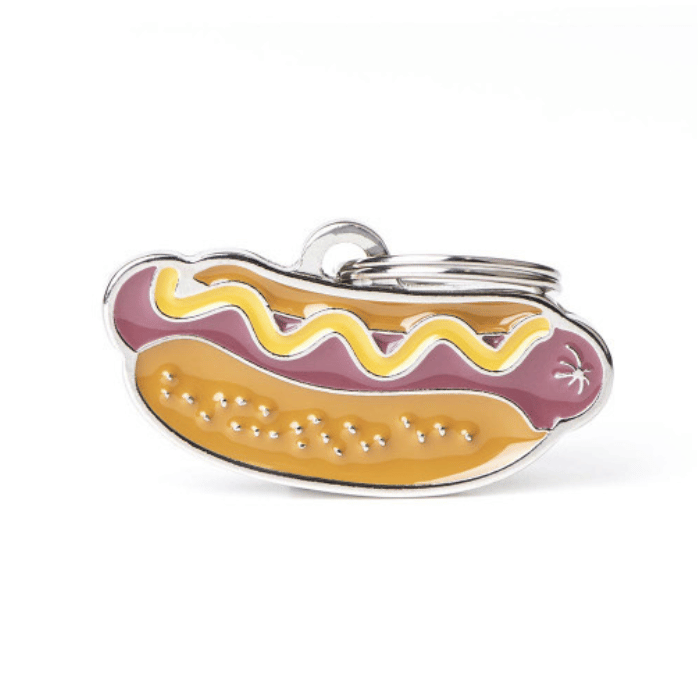 MyFamily medaille Médaille pour chiens - Hot Dog