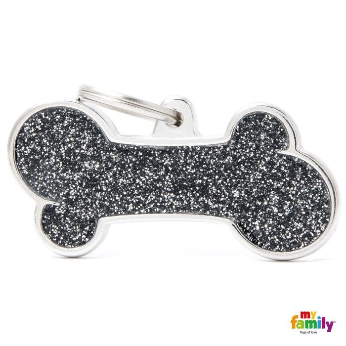 MyFamily medaille Médaille pour chiens - Shine OS XL glitter