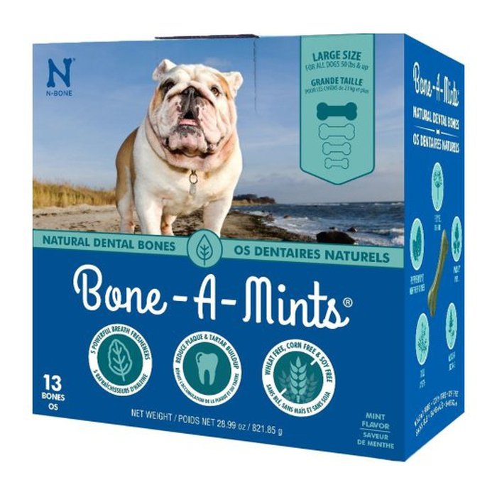 N-bone Gâteries Os dentaires naturels Bone-A-Mints