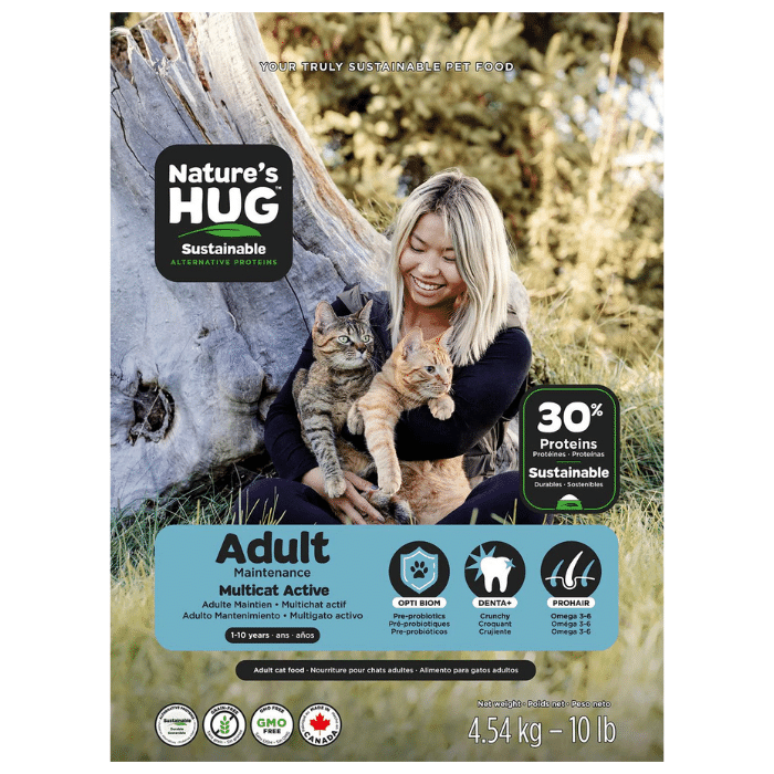 Nature Hug Active Adult Cat Food Sherbrooke Canin