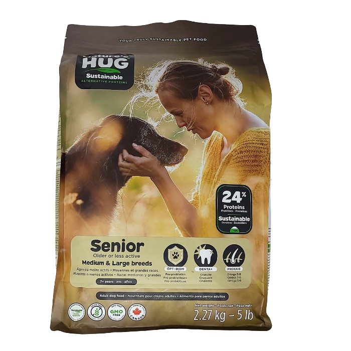 Nature's Hug nourriture Nourriture pour chien senior moyenne et grande race