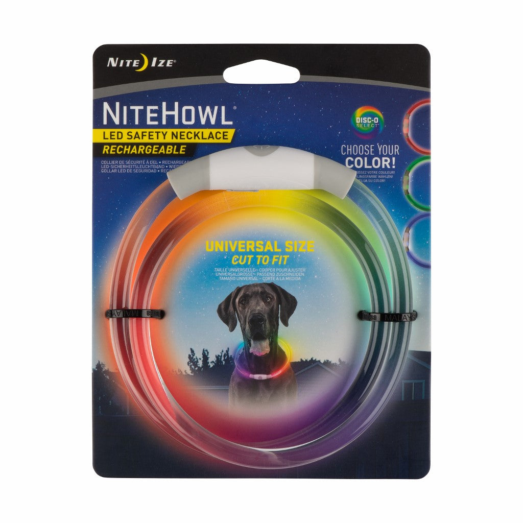 Nite ize collier led Collier lumineux pour chien NiteHowl LED Rechargeable