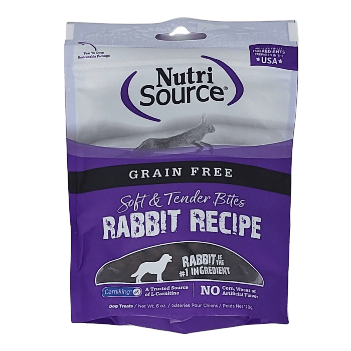 Nutri Source Gâteries Gâteries sans grains recette de lapin