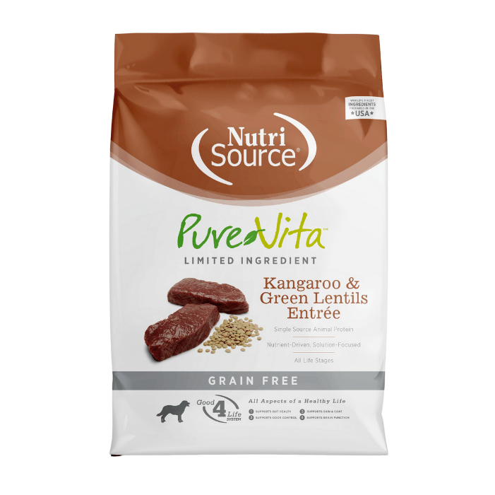 Nutri Source nourriture Nourriture pour chiens NutriSource Purevita Kangourou sans grains