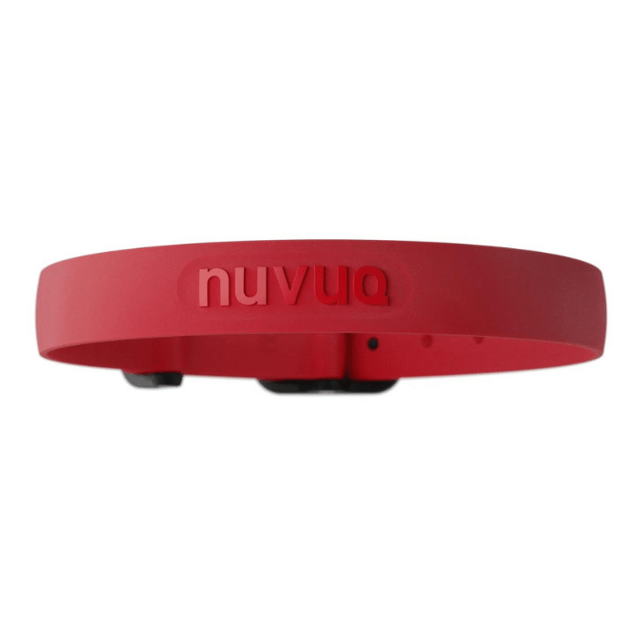 Nuvuq collier Collier imperméable et ultraléger pour chien - Rouge tomate