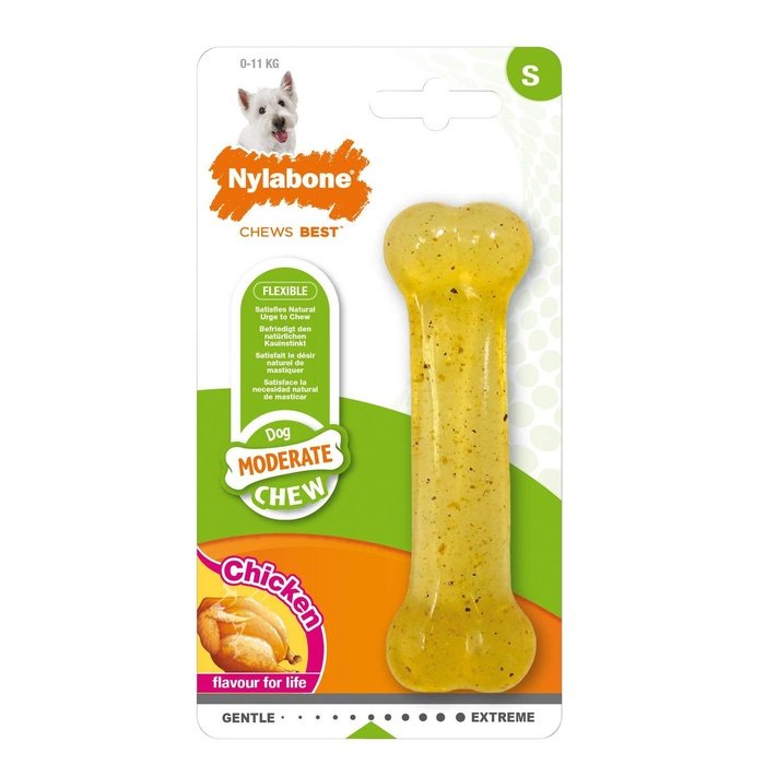 Nylabone nylabone Nylabone Flexichew à saveur de poulet, Regulier