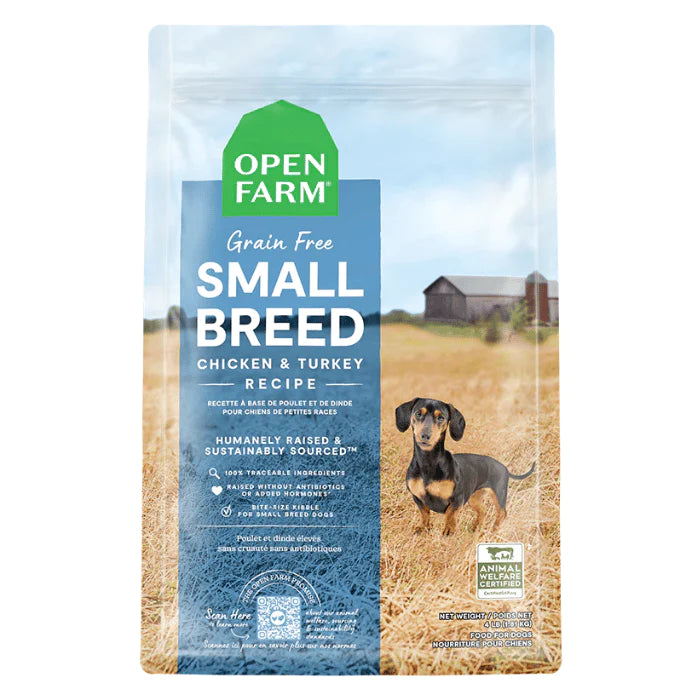 Open Farm nourriture Nourriture pour chien Open Farm poulet & dinde sans grains