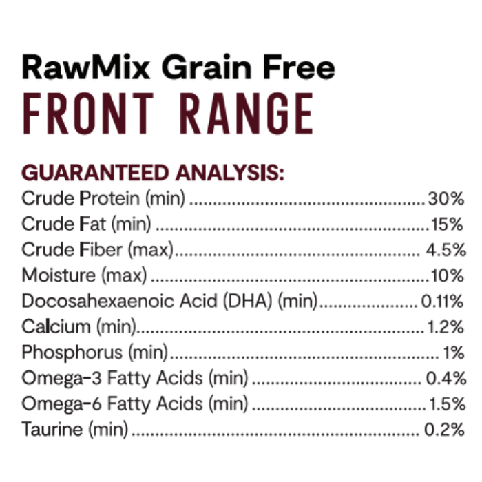 Open Farm nourriture Nourriture pour chien Open Farm RawMix recette Front Range