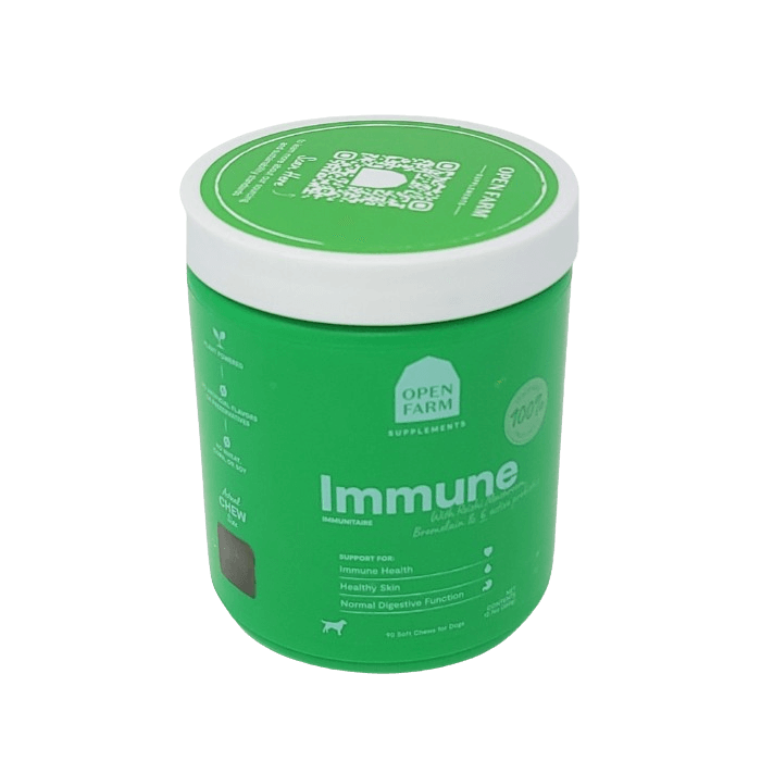 Open Farm supplement Bouchées immunitaires pour chiens - Open Farm