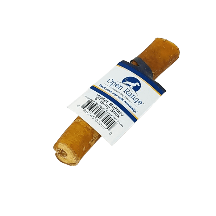 open range bully Bully stick de buffle d'eau 6''