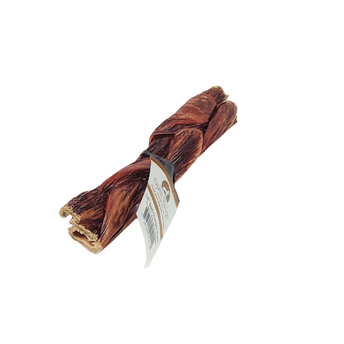 open range Gâteries Chomper de boeuf tressé 6''