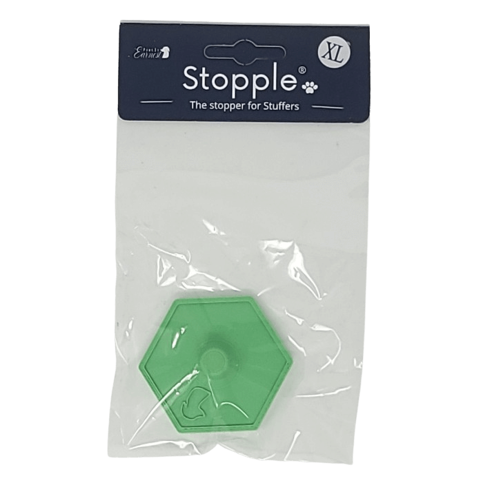 Paws in earnest L / Blue Stopple - Le bouchon pour les jouets interactifs remplissables