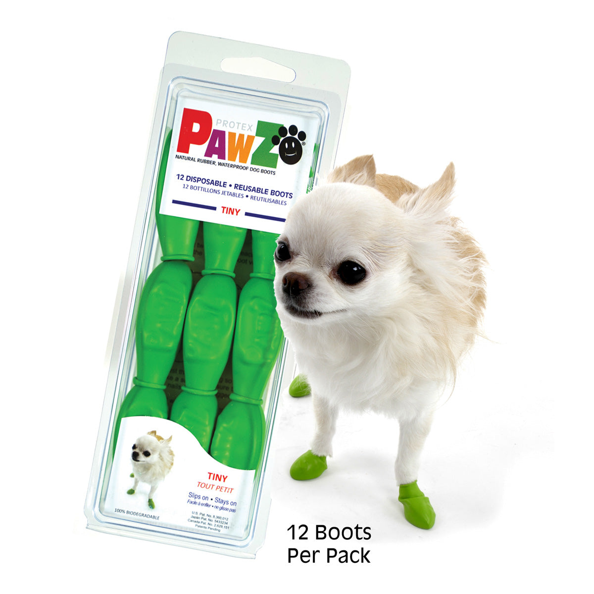 Pawz bottes Tiny Bottes pour chien Pawz Rubber Balloon