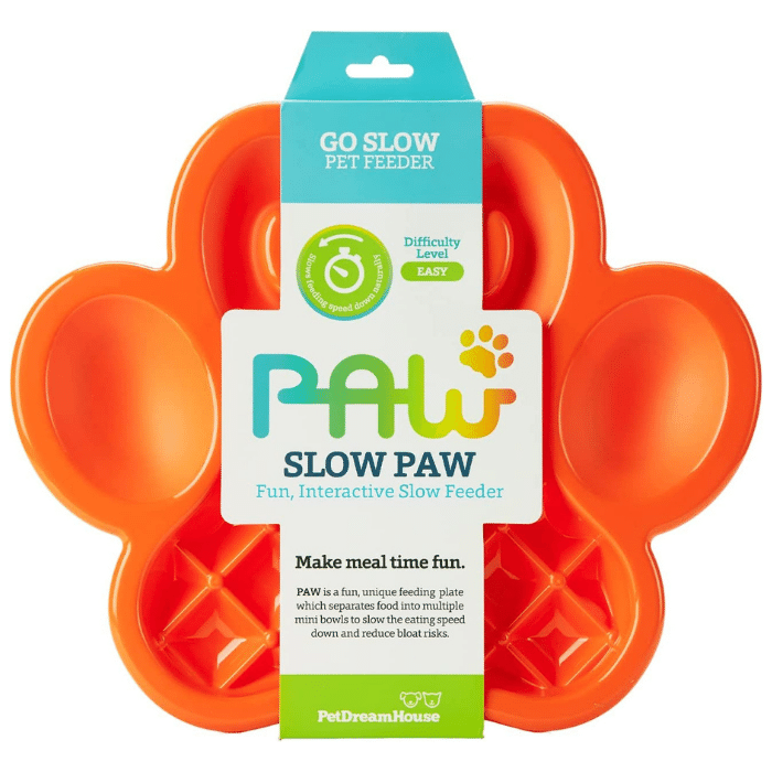 Pet dream house Bol modérateur Patte 2 en 1 Slow Paw Dish