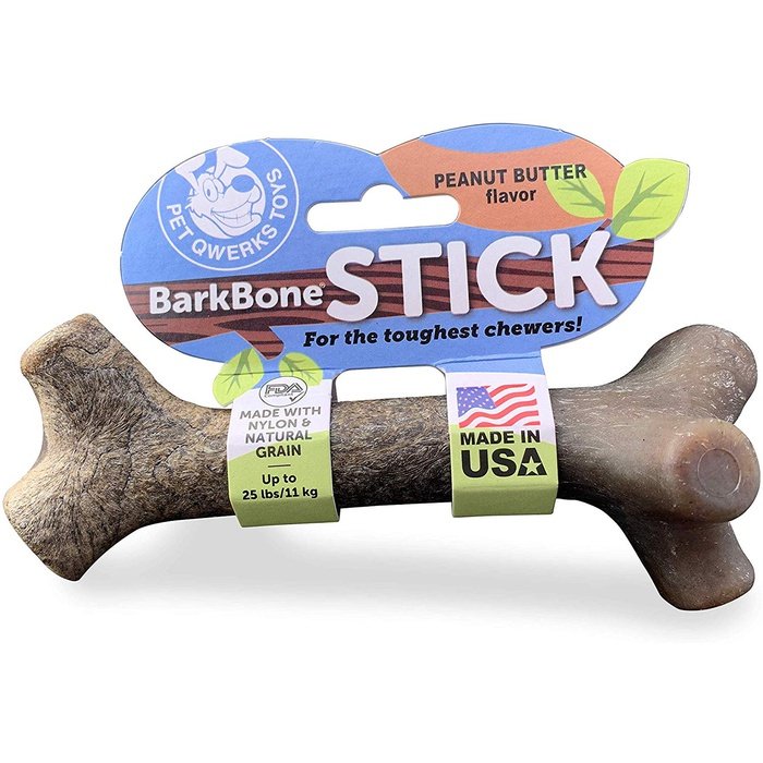 Pet Qwerks jouets pour chien Bâton à gruger Pet Qwerks BarkBone