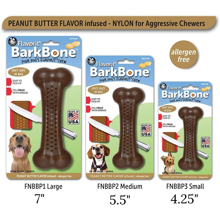 Pet Qwerks jouets pour chien Flavorit BarkBone Os pour chien au poulet