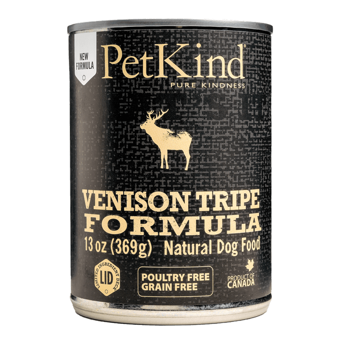 PetKind nourriture humide Nourriture Humide PetKind Venaison et trippes vertes 13oz