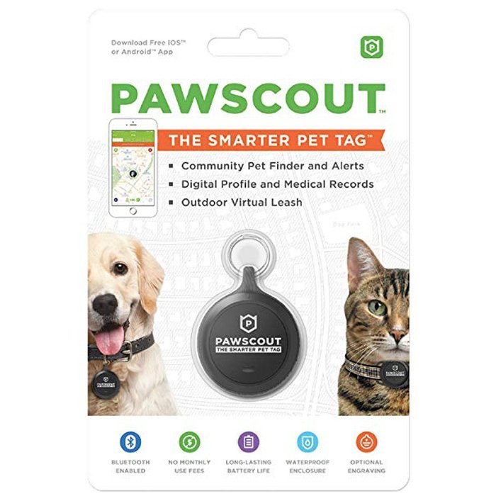 Petlinks localisation Médaille de localisation pour chat et chien Pawscout