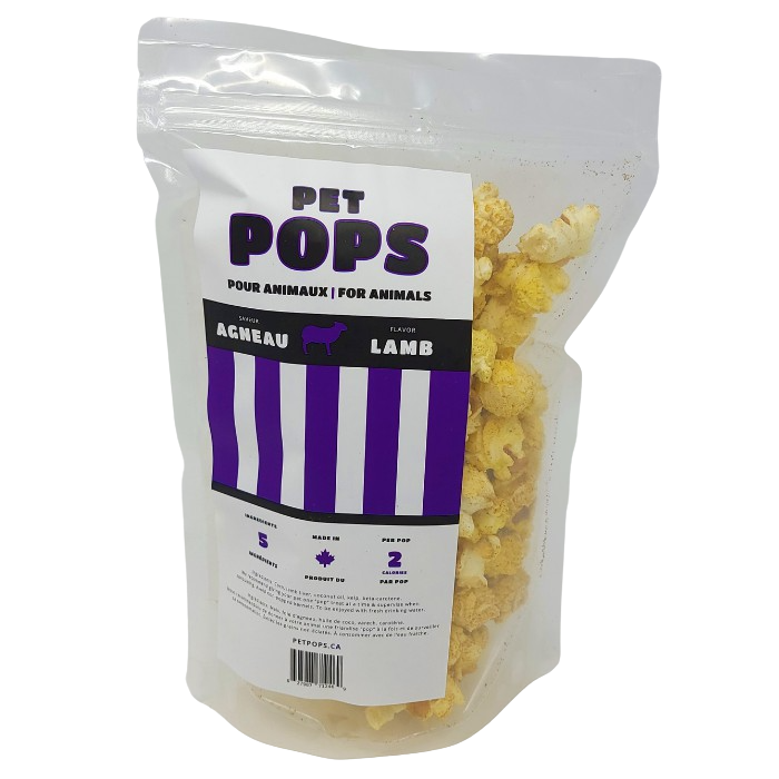 Petpops Popcorn pour chiens à l'agneau