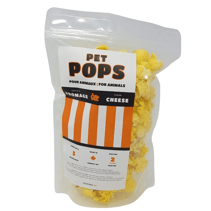 Petpops Popcorn pour chiens au fromage