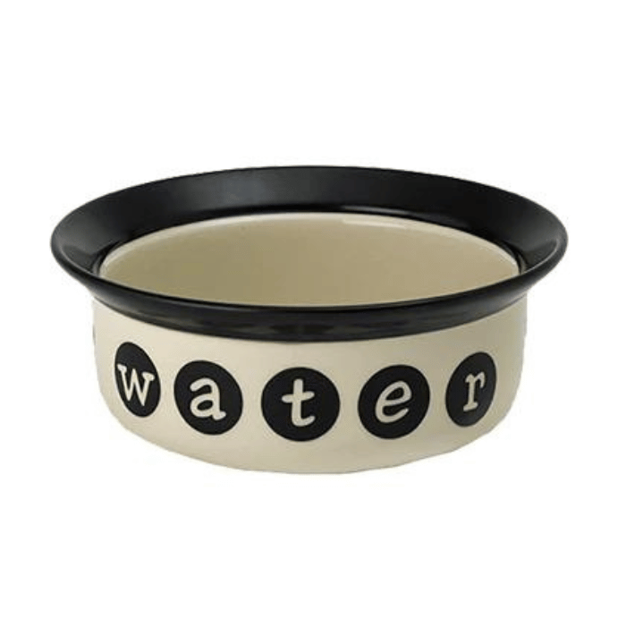 Petrageous bols pour chien Bol pours chien en céramique - Water 8&#39;&#39;