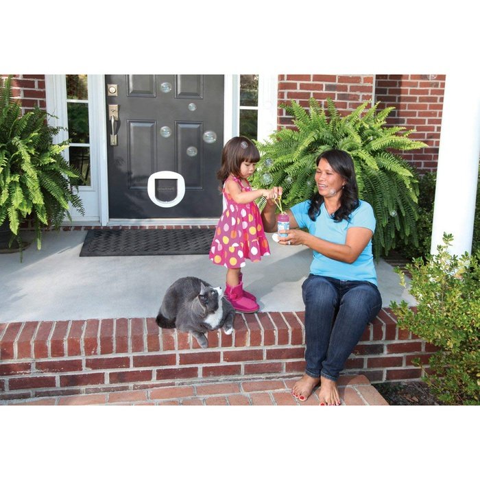 PetSafe chatiere Chatière avec système de verrouillage à 4 positions pour grands chats