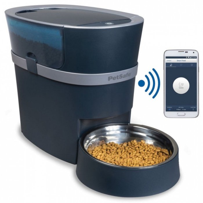 PetSafe distributeur de repas Distributeur de croquettes connecté Smart Feed de PetSafe pour chiens et chats