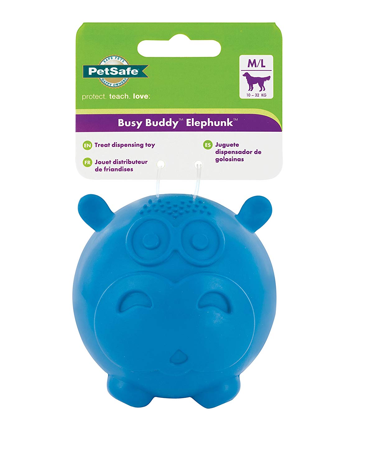 PetSafe Busy Buddy Elephunk Dog Chew Toy - Treat Dispenser