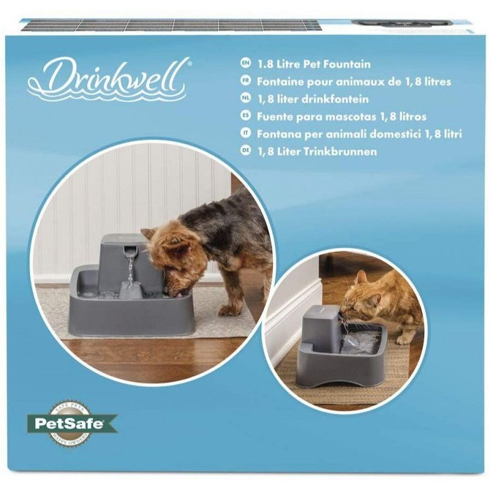 PetSafe fontaine Fontaine pour animaux de 1,8 litres Drinkwell