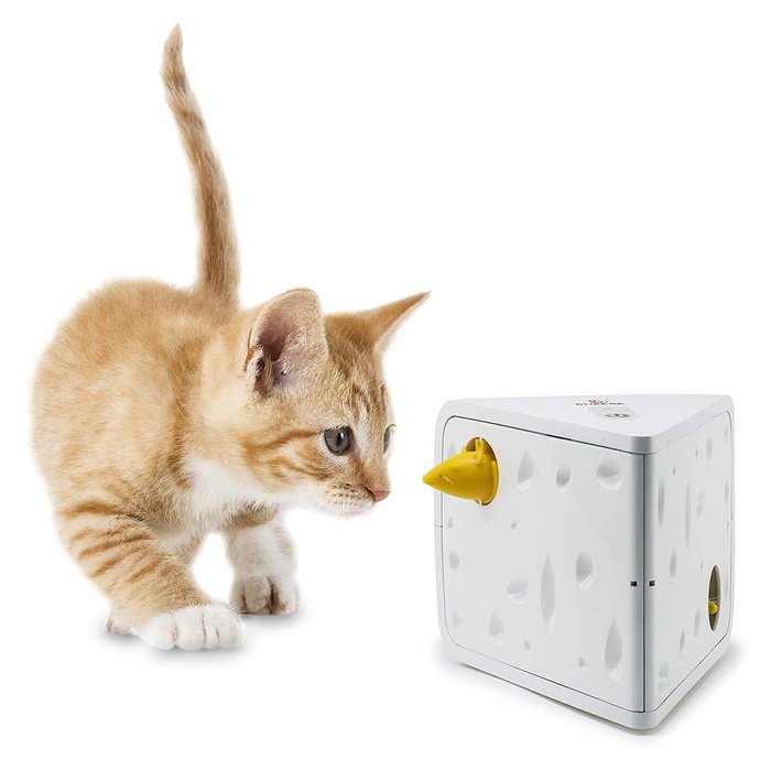 PetSafe jouet chat Jeu casse-tête pour chat FroliCat CHEESE