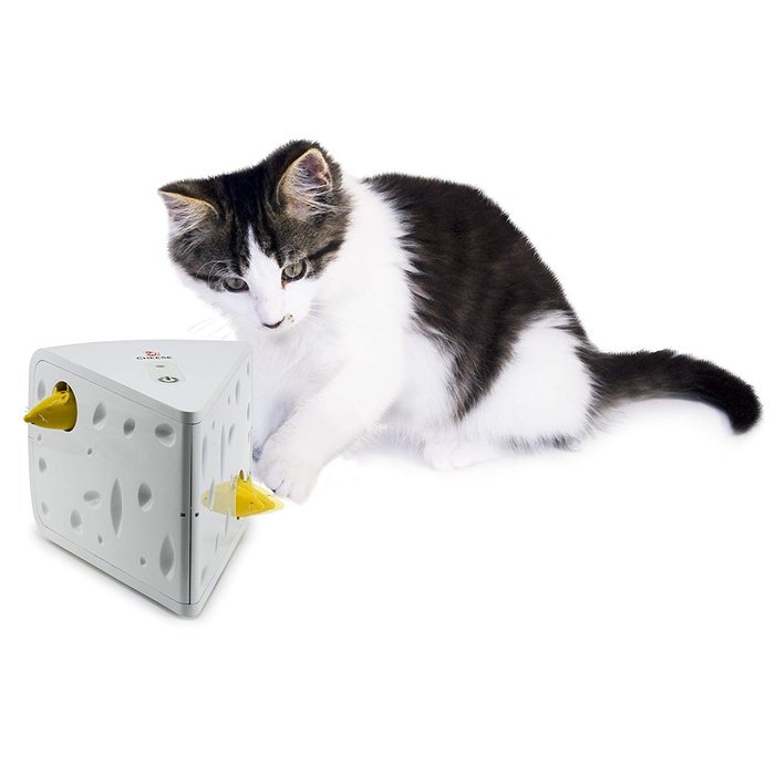 PetSafe jouet chat Jeu casse-tête pour chat FroliCat CHEESE